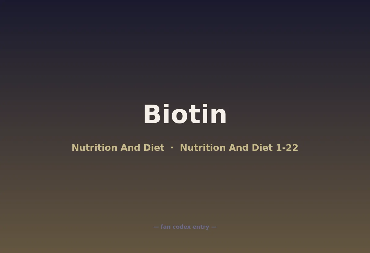 Biotin